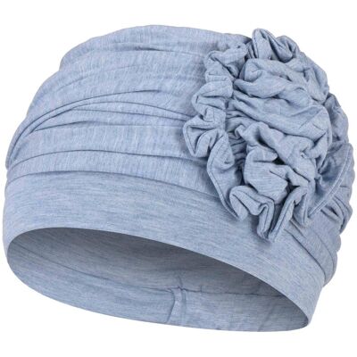 Turban Lotus-Uni Bamboo by Christine Headwear bleu clair One Size Turban Lotus-Uni Bamboo by Christine Headwear bleu clair One Size