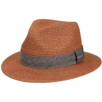 Chapeau en Paille Nark Toyo by Stetson rouille S (54-55 cm) Chapeau en Paille Nark Toyo by Stetson rouille S (54-55 cm)