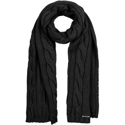 Écharpe Lumberton Virgin Wool by Stetson noir Écharpe Lumberton Virgin Wool by Stetson noir