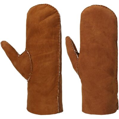 Moufles en Cuir by Caridei cognac 6 1/2 HS Moufles en Cuir by Caridei cognac 6 1/2 HS