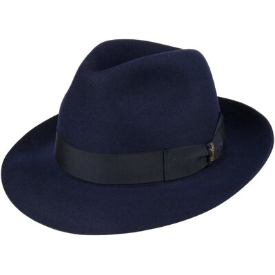 Chapeau Alessandria Superior by Borsalino bleu 56 cm Chapeau Alessandria Superior by Borsalino bleu 56 cm