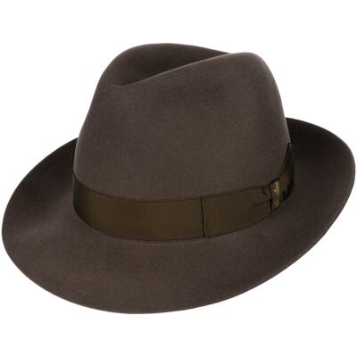Chapeau Alessandria Superior by Borsalino taupe 59 cm Chapeau Alessandria Superior by Borsalino taupe 59 cm
