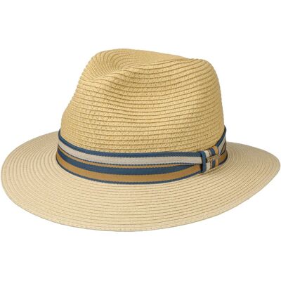 Chapeau en Paille Romaro Toyo by Stetson beige M (56-57 cm) Chapeau en Paille Romaro Toyo by Stetson beige M (56-57 cm)