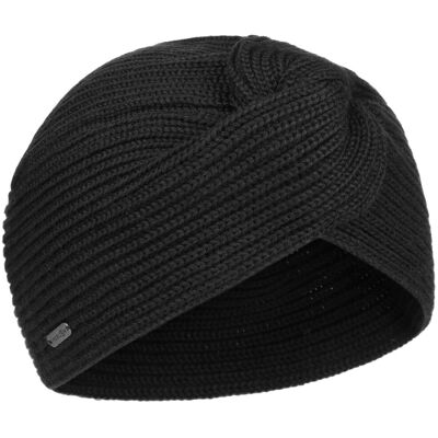 Turban en Tricot Violena by McBURN noir One Size Turban en Tricot Violena by McBURN noir One Size