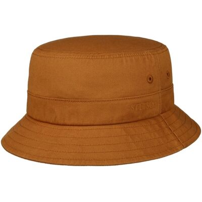 Chapeau Anti UV Cotton Twill Bucket by Stetson terre cuite M (56-57 cm) Chapeau Anti UV Cotton Twill Bucket by Stetson terre cuite M (56-57 cm)