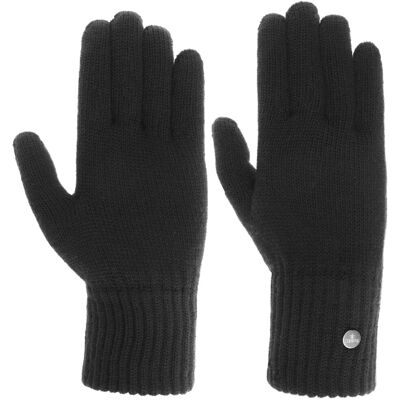 Gants pour Femme Merino by Lierys noir S/M Gants pour Femme Merino by Lierys noir S/M