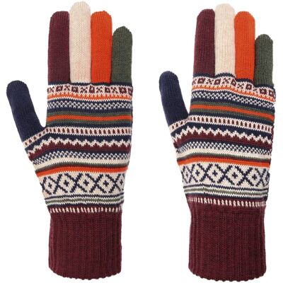 Gants en Tricot Liova Merino by Lierys multicolore One Size Gants en Tricot Liova Merino by Lierys multicolore One Size