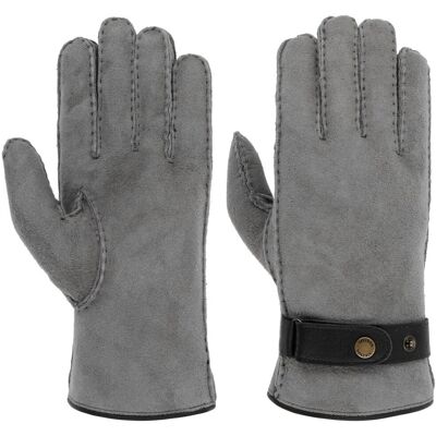 Gants Deerskin Lambswool by Stetson gris 8 1/2 HS Gants Deerskin Lambswool by Stetson gris 8 1/2 HS