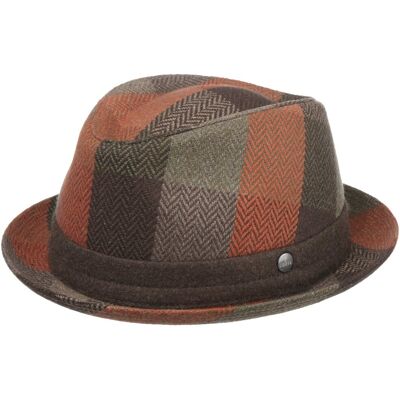 Chapeau en Tissu Centico Pork Pie by Lierys rouille S (54-55 cm) Chapeau en Tissu Centico Pork Pie by Lierys rouille S (54-55 cm)