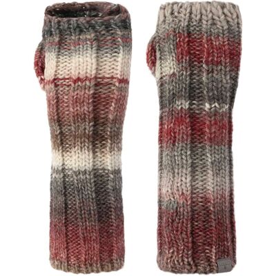 Chauffe-Poignets Kalalita by Lierys gris-rouge One Size Chauffe-Poignets Kalalita by Lierys gris-rouge One Size