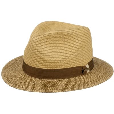 Chapeau en Viscose Twotone Traveller by Stetson nature-marron M (56-57 cm) Chapeau en Viscose Twotone Traveller by Stetson nature-marron M (56-57 cm)