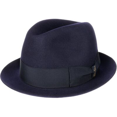 Chapeau en Feutre Nilo Premium by Borsalino bleu 59 cm Chapeau en Feutre Nilo Premium by Borsalino bleu 59 cm