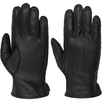 Gants en Cuir Classic Uni Goat by Stetson noir 9 1/2 HS Gants en Cuir Classic Uni Goat by Stetson noir 9 1/2 HS