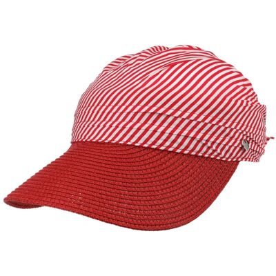 Hoedshop.be Casquette avec Bandana Stripes rouge One Size Hoedshop.be Casquette avec Bandana Stripes rouge One Size