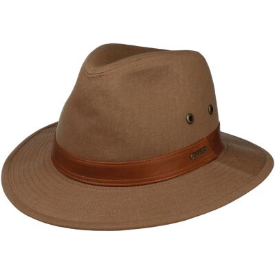 Chapeau Outdoor Cotton Traveller by Stetson marron XL (60-61 cm) Chapeau Outdoor Cotton Traveller by Stetson marron XL (60-61 cm)