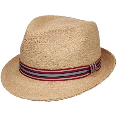 Chapeau de Raphia Terlaco Trilby by Stetson nature M (56-57 cm) Chapeau de Raphia Terlaco Trilby by Stetson nature M (56-57 cm)