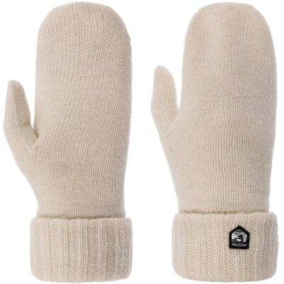 Gants Hestra Bonnie Knit - blanc crème - Doublure en laine - Accessoire d'hiver Gants Hestra Bonnie Knit - blanc crème - Doublure en laine - Accessoire d'hiver