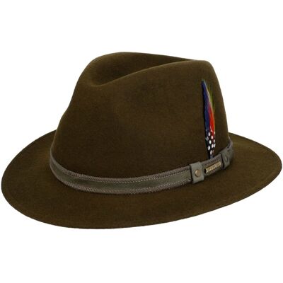 Chapeau en Laine Tenvelco Traveller by Stetson vert XL (60-61 cm) Chapeau en Laine Tenvelco Traveller by Stetson vert XL (60-61 cm)