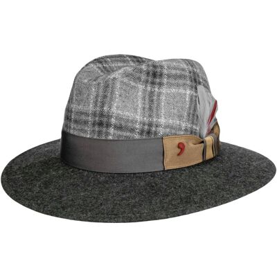 Alfonso D´Este Chapeau en Laine Pocatello by Alfonso DEste anthracite S (54-55 cm) Alfonso D´Este Chapeau en Laine Pocatello by Alfonso DEste anthracite S (54-55 cm)