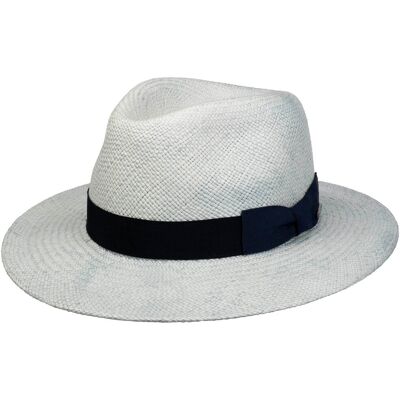 Chapeau Panama Dolano Traveller by Stetson bleu clair S (54-55 cm) Chapeau Panama Dolano Traveller by Stetson bleu clair S (54-55 cm)