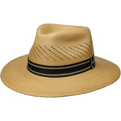 Chapeau Panama Vented Crown Traveller by Stetson beige S (54-55 cm) Chapeau Panama Vented Crown Traveller by Stetson beige S (54-55 cm)