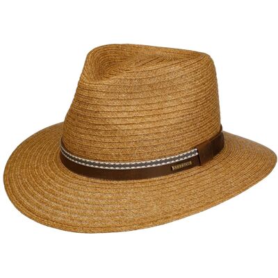 Chapeau en Paille Mandeco Toyo by Stetson marron S (54-55 cm) Chapeau en Paille Mandeco Toyo by Stetson marron S (54-55 cm)