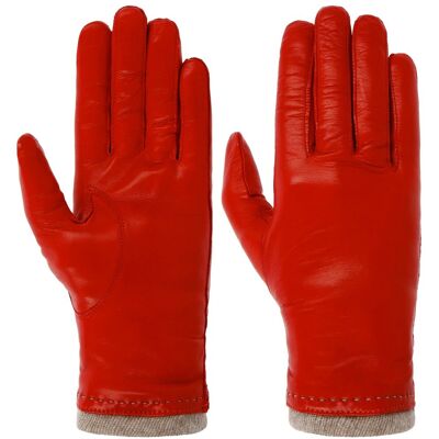 Gants en Cuir avec Cachemire Jumia by Caridei rouge 7 HS Gants en Cuir avec Cachemire Jumia by Caridei rouge 7 HS