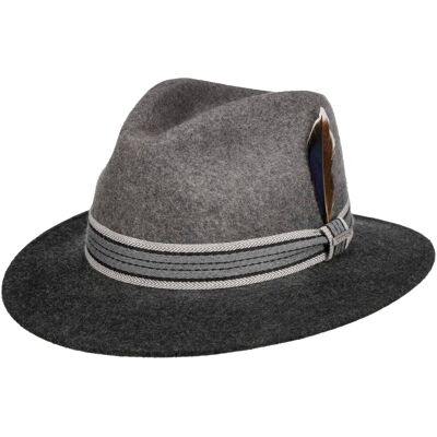 Chapeau Colour Degrade Traveller by Stetson anthracite XL (60-61 cm) Chapeau Colour Degrade Traveller by Stetson anthracite XL (60-61 cm)
