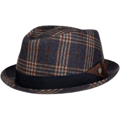 Chapeau en Laine Dancosta by Lierys bleu foncé L (58-59 cm) Chapeau en Laine Dancosta by Lierys bleu foncé L (58-59 cm)