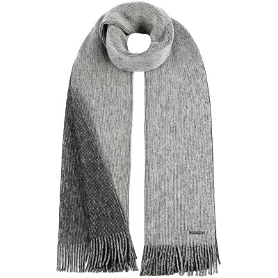 Écharpe en Laine avec Franges Tesley by bugatti noir-blanc One Size Écharpe en Laine avec Franges Tesley by bugatti noir-blanc One Size