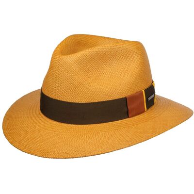Chapeau Panama Jettsburg Traveller by Stetson jaune L (58-59 cm) Chapeau Panama Jettsburg Traveller by Stetson jaune L (58-59 cm)