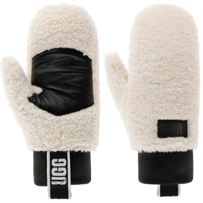 Moufles Faux Teddy Fur by UGG blanc L/XL Moufles Faux Teddy Fur by UGG blanc L/XL