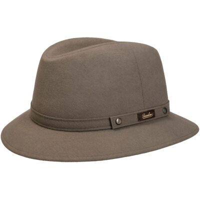 Chapeau en Feutre de Poil Uni by Borsalino gris 61 cm Chapeau en Feutre de Poil Uni by Borsalino gris 61 cm