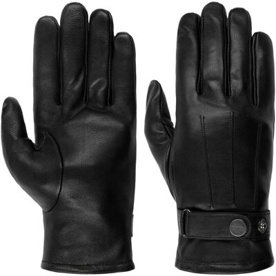 Gants en Cuir Classic Touchscreen by Pearlwood noir 9 1/2 HS Gants en Cuir Classic Touchscreen by Pearlwood noir 9 1/2 HS