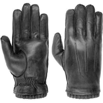 Gants en Cuir Wilson Knit Edge by Pearlwood noir 9 HS Gants en Cuir Wilson Knit Edge by Pearlwood noir 9 HS