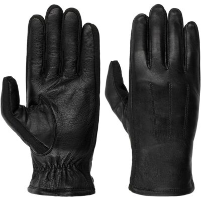 Gants en Cuir Liz by Pearlwood noir 8 HS Gants en Cuir Liz by Pearlwood noir 8 HS