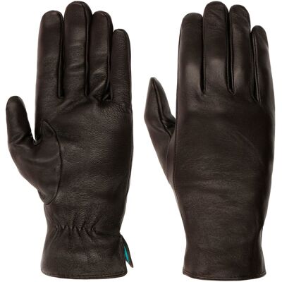 Gants Meg Touchscreen by Pearlwood marron foncé 8 HS Gants Meg Touchscreen by Pearlwood marron foncé 8 HS