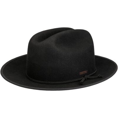 Chapeau Western Plains Cattleman by Stetson noir XL (60-61 cm) Chapeau Western Plains Cattleman by Stetson noir XL (60-61 cm)