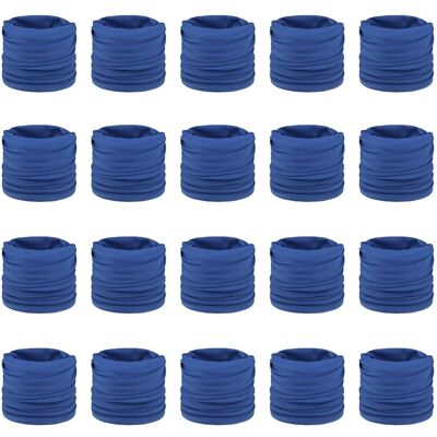 Lot de 20 Tours de Cou Freedom Basic by Lipodo royalbleu One Size Lot de 20 Tours de Cou Freedom Basic by Lipodo royalbleu One Size