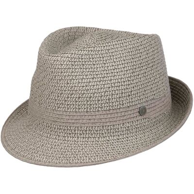 Chapeau Classic Twotone Trilby by bugatti gris XL (60-61 cm) Chapeau Classic Twotone Trilby by bugatti gris XL (60-61 cm)