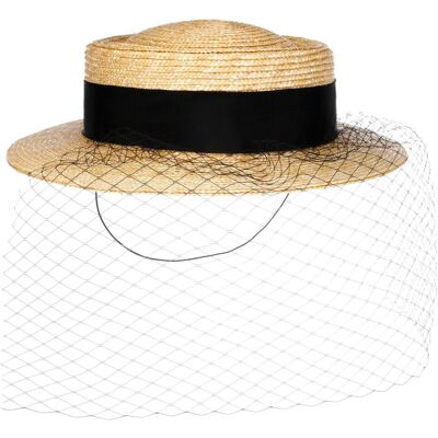 Chapeau en Paille Finesse by McBURN nature One Size Chapeau en Paille Finesse by McBURN nature One Size