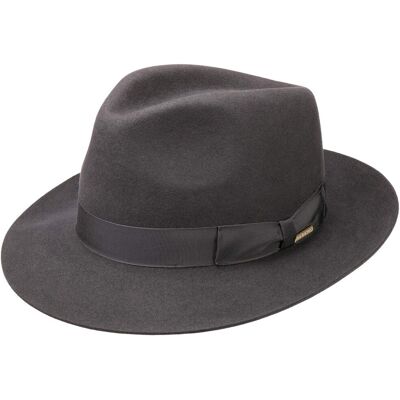 Chapeau Bogart Penn by Stetson gris 53 cm Chapeau Bogart Penn by Stetson gris 53 cm