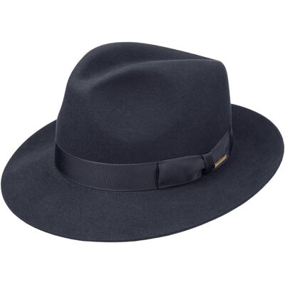 Chapeau Bogart Penn by Stetson bleu 61 cm Chapeau Bogart Penn by Stetson bleu 61 cm