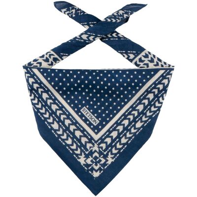 Bandana Abstract Geometric by Stetson bleu foncé One Size Bandana Abstract Geometric by Stetson bleu foncé One Size