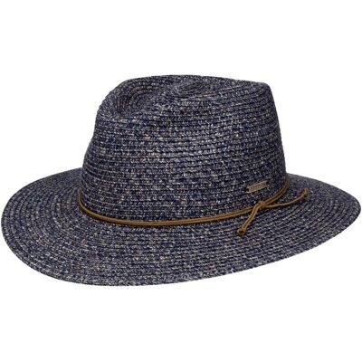 Chapeau Washed Braid Traveller by Stetson bleu clair L (58-59 cm) Chapeau Washed Braid Traveller by Stetson bleu clair L (58-59 cm)