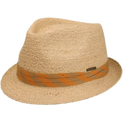Chapeau de Raphia Benaro Trilby by Stetson nature L (58-59 cm) Chapeau de Raphia Benaro Trilby by Stetson nature L (58-59 cm)