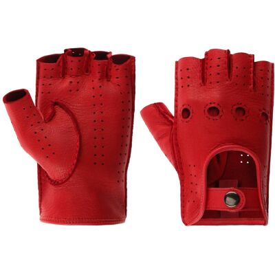 Gants sans Doigts pour Femme Bellaro by Caridei rouge 8 HS Gants sans Doigts pour Femme Bellaro by Caridei rouge 8 HS