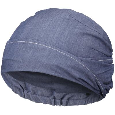 Turban Mary Viva Denim by Christine Headwear denim One Size Turban Mary Viva Denim by Christine Headwear denim One Size