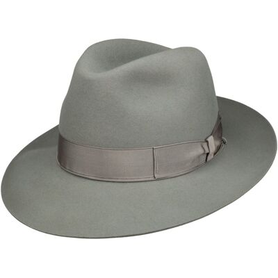 Chapeau Bogart Big Brim by Borsalino gris clair 59 cm Chapeau Bogart Big Brim by Borsalino gris clair 59 cm