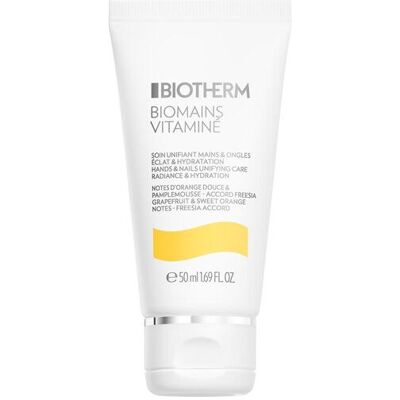 Biotherm Biomains Crème pour les mains à l'extrait d'orange - Crème pour les mains Biotherm Biomains Crème pour les mains à l'extrait d'orange - Crème pour les mains